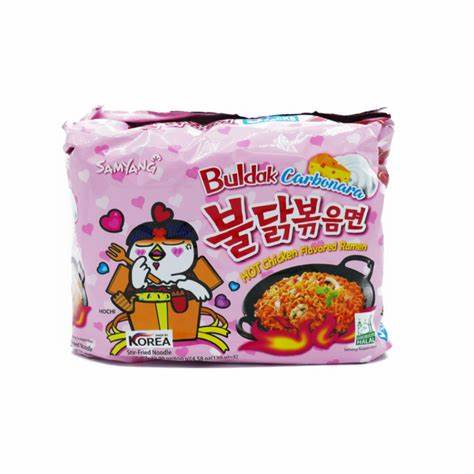 Buldak Carbonara Hot Chicken Flavor Ramen